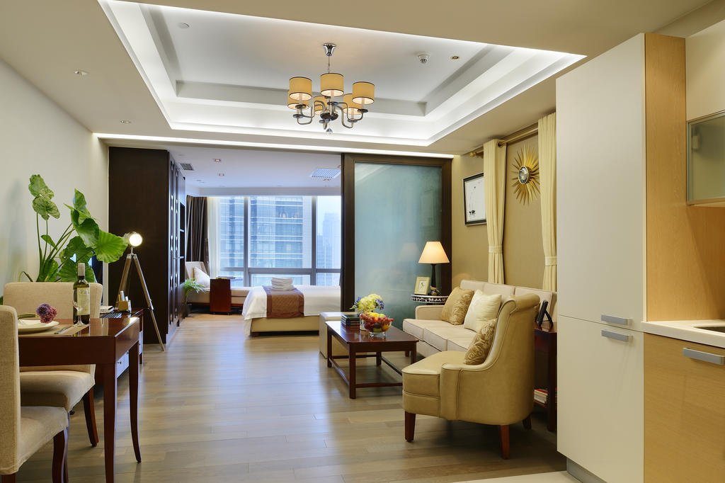 Yousu Hotel & Apartment Nanjing Xuanwu Lake Jinmao Plaza Branch Cameră foto